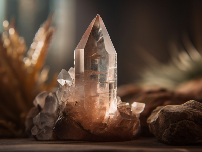 Elevating the Space and Cleansing the Aura with Rare High End Crystal Decor