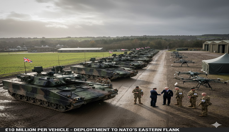 UK Receives First Ajax Vehicles After Years of Costly Delay