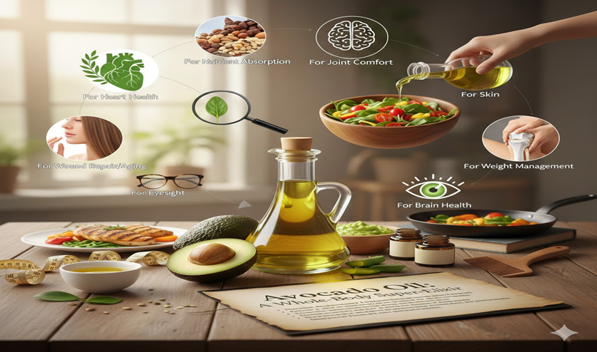 Avocado Oil: A Whole-Body Super-Elixir for Skin, Heart, and More