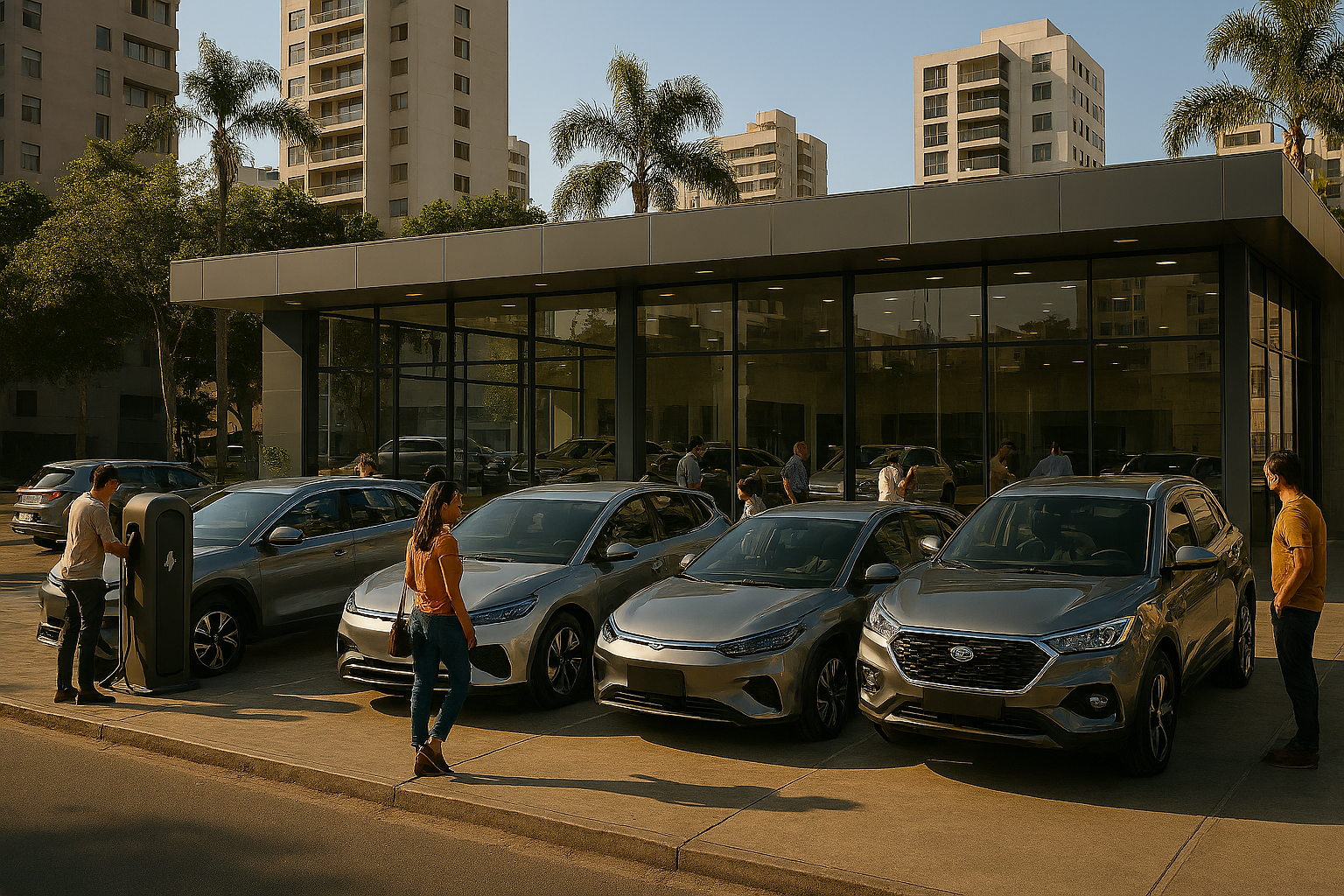 Electric Vehicle Sales Rise as Chinese Brands Dominate