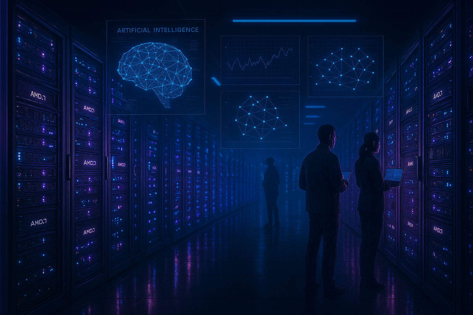 Data Center Chip Boom: AMD Eyes Trillion-Dollar Market