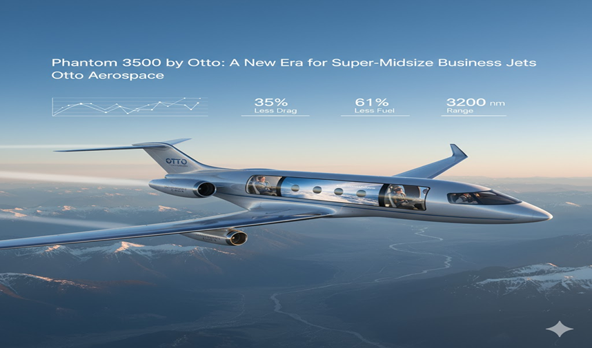 Phantom 3500 by Otto: A New Era for Super-Midsize Business Jets